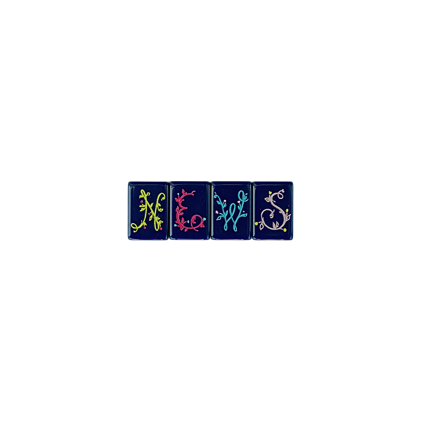 Premium Mahjong Tiles - The Original in Navy