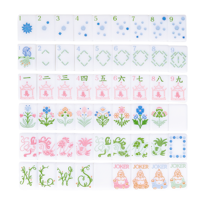Premium Mahjong Tiles - The Original in White – Dear Mahjong