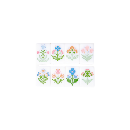 Premium Mahjong Tiles - The Original in White
