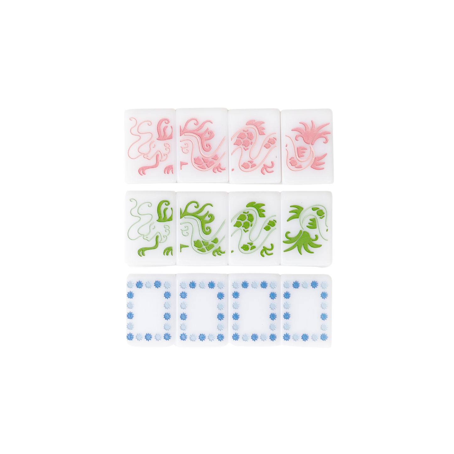 Premium Mahjong Tiles - The Original in White
