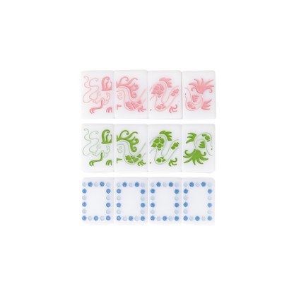 Premium Mahjong Tiles - The Original in White