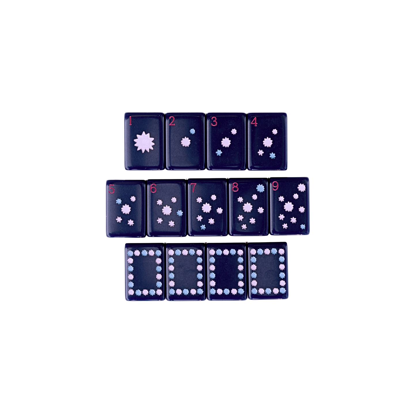 Premium Mahjong Tiles - The Original in Navy