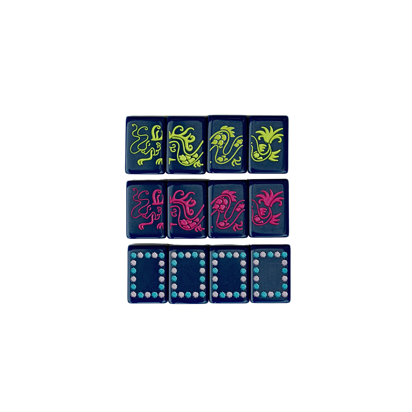 Premium Mahjong Tiles - The Original in Navy