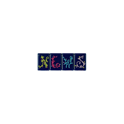 Premium Mahjong Tiles - The Original in Navy