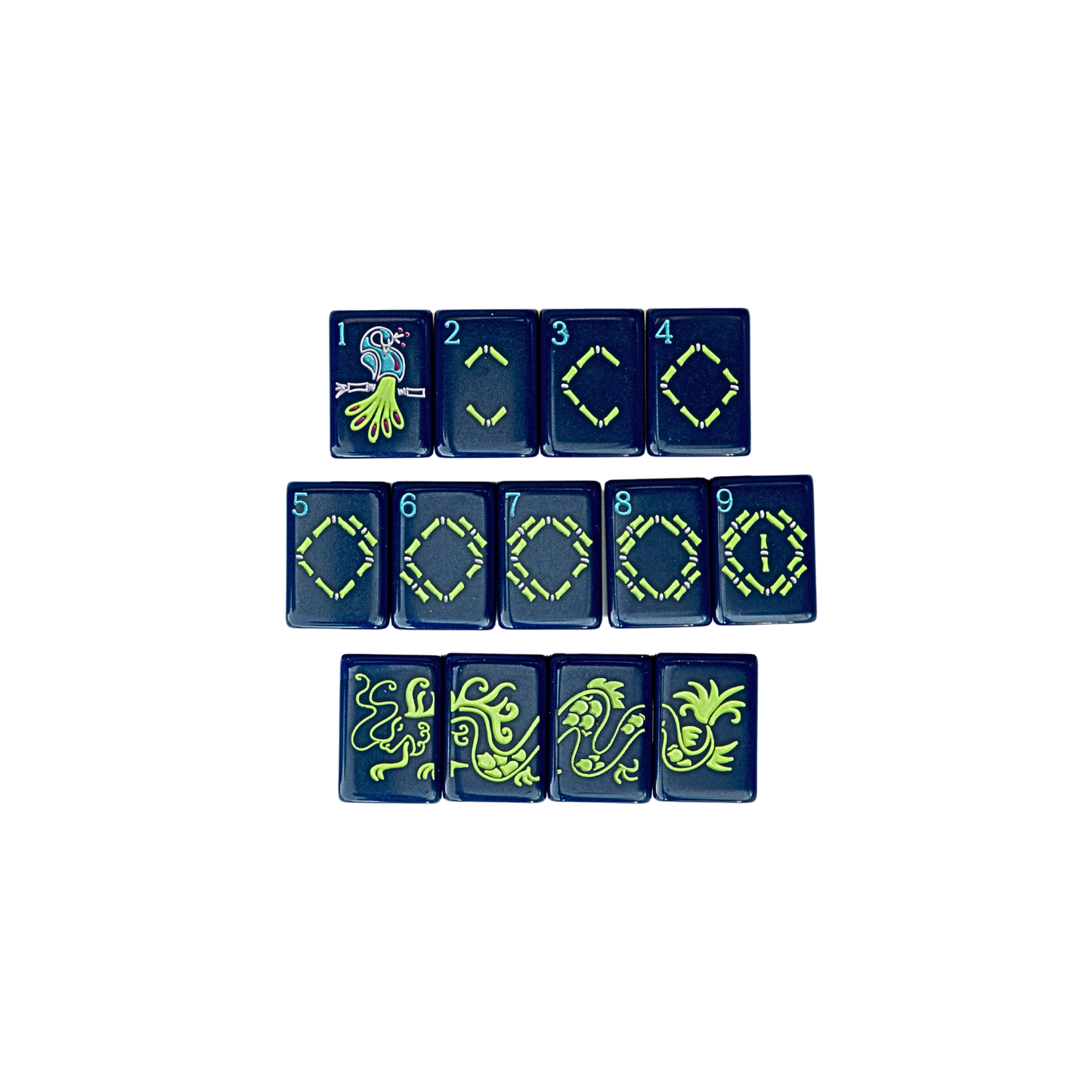 Premium Mahjong Tiles - The Original in Navy