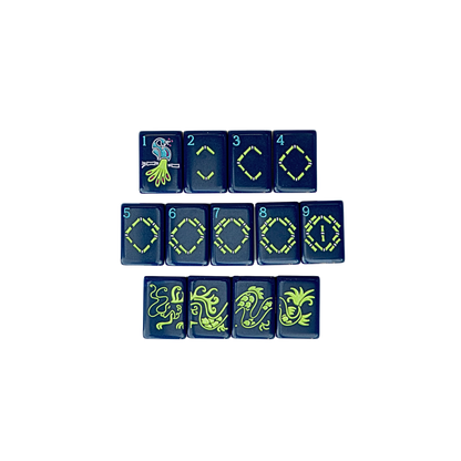 Premium Mahjong Tiles - The Original in Navy